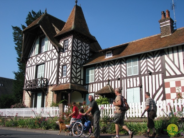 randonnée avec joëlettes,Cabourg, 2013