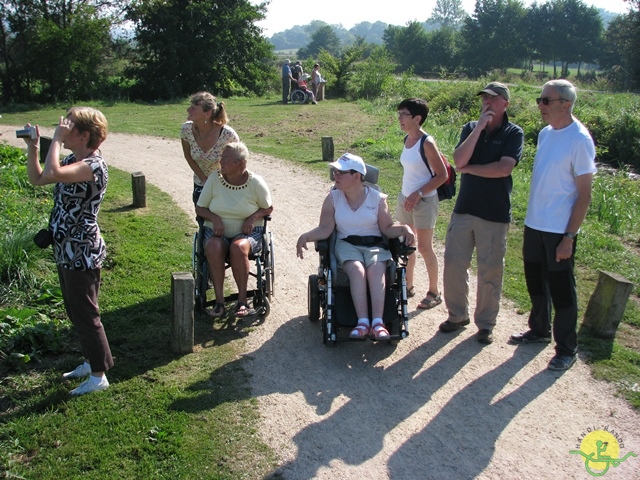 randonnée avec joëlettes, Cabourg, 2013