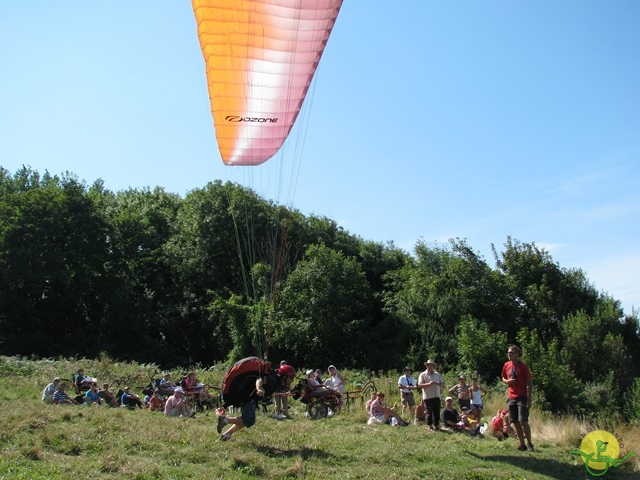 randonnée avec joëlettes, Cabourg, 2013