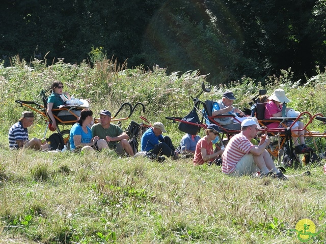 randonnée avec joëlettes, Cabourg, 2013