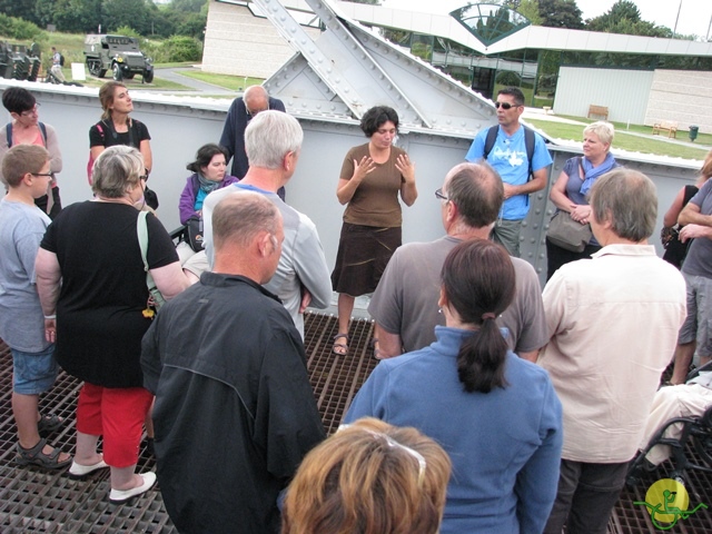 randonnée avec joëlettes, Cabourg, 2013