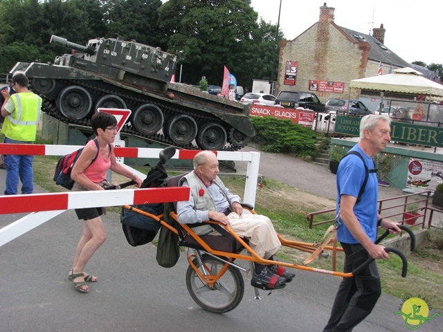 randonnée avec joëlettes, Cabourg, 2013