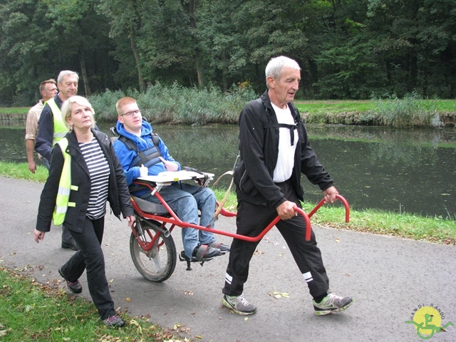 randonnée avec joëlettes, Strépy-Thieu, 2013