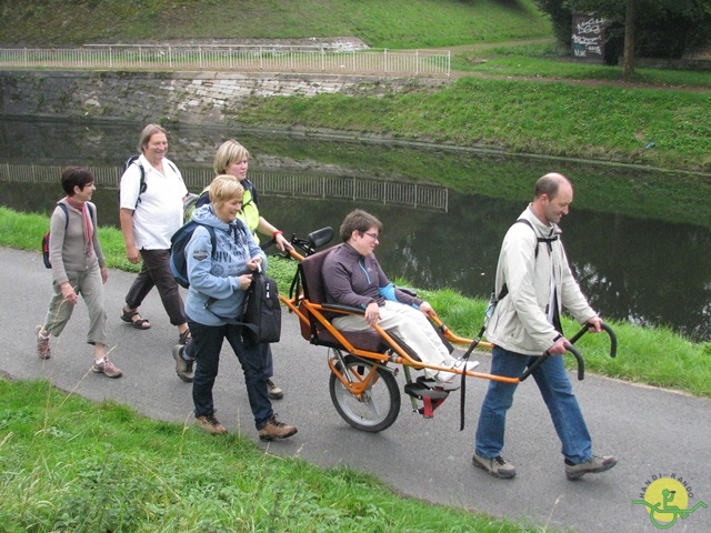 randonnée avec joëlettes, Strépy-Thieu, 2013