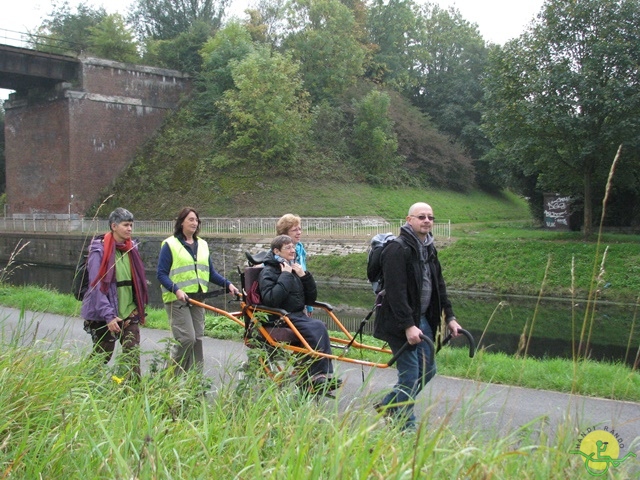 randonnée avec joëlettes, Strépy-Thieu, 2013