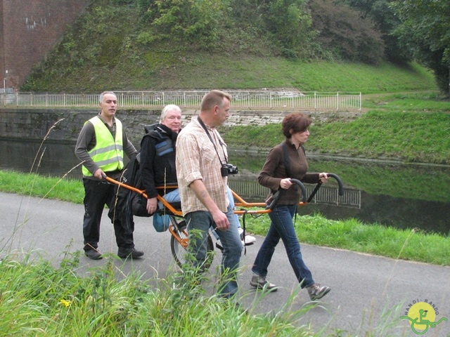 randonnée avec joëlettes, Strépy-Thieu, 2013