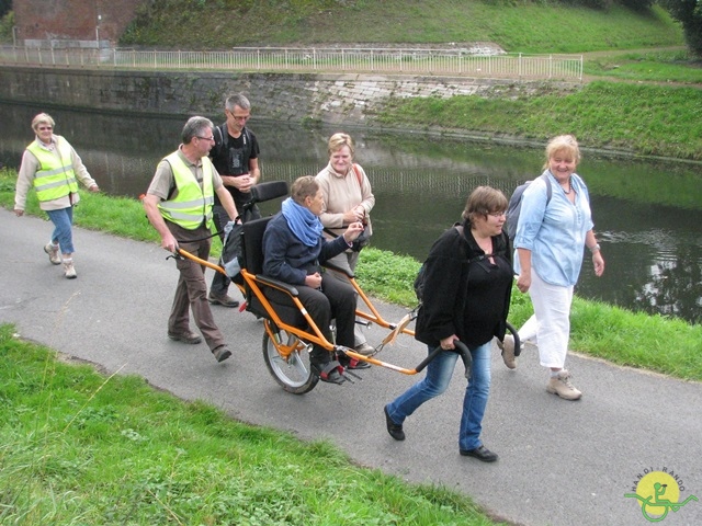 randonnée avec joëlettes, Strépy-Thieu, 2013