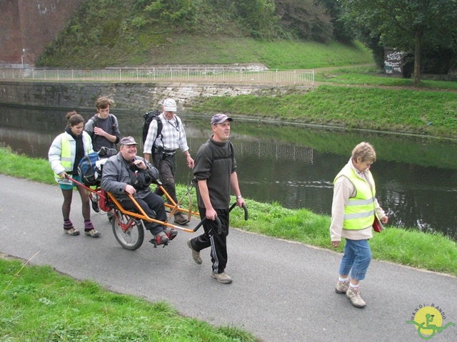 randonnée avec joëlettes, Strépy-Thieu, 2013