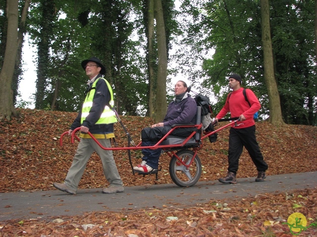 randonnée avec joëlettes, Strépy-Thieu, 2013