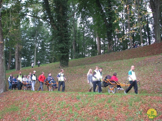 randonnée avec joëlettes, Strépy-Thieu, 2013