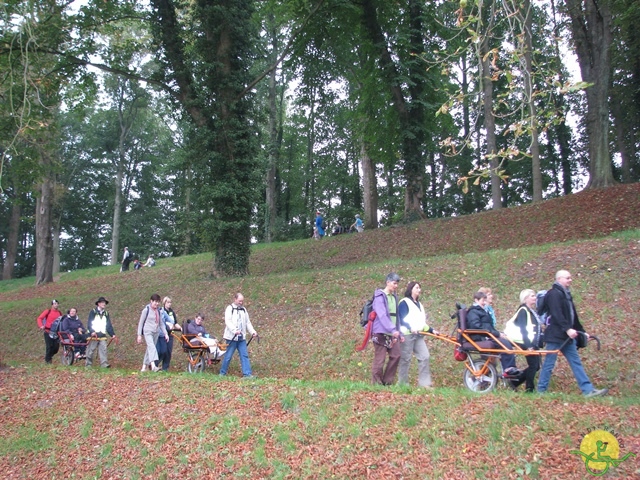 randonnée avec joëlettes, Strépy-Thieu, 2013