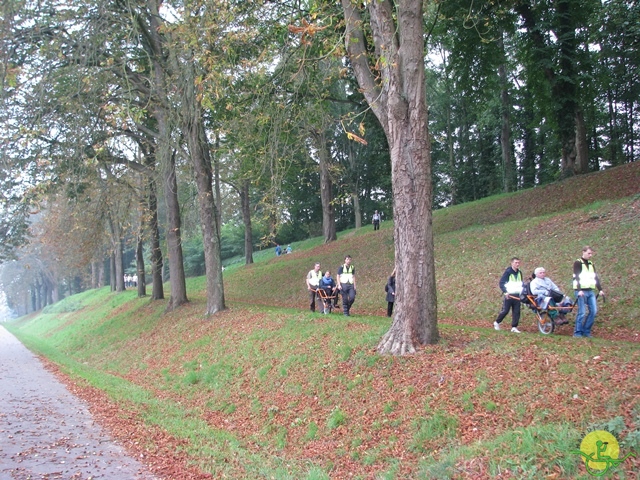 randonnée avec joëlettes, Strépy-Thieu, 2013