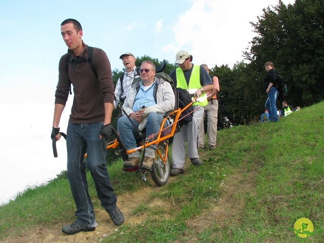 randonnée avec joëlettes, Strépy-Thieu, 2013