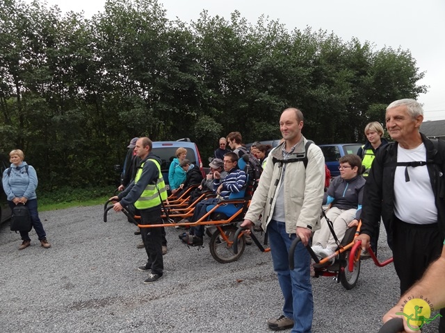 randonnée sportive avec joëlettes, Strépy-Thieu, 2013