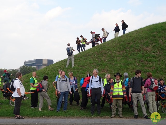 randonnée sportive avec joëlettes, Strépy-Thieu, 2013