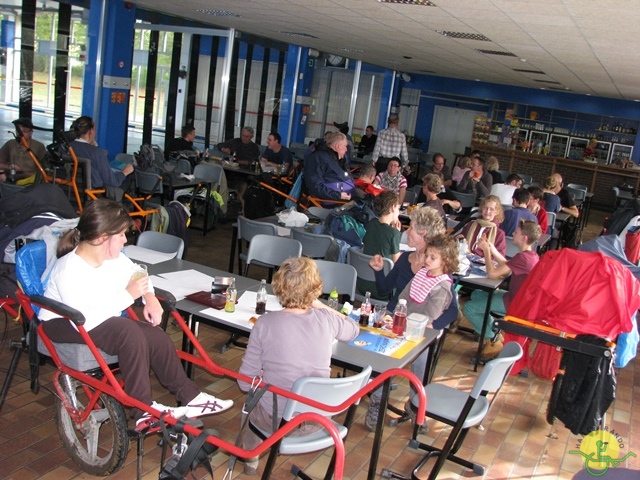 randonnée sportive avec joëlettes, Val St-Lambert, 2013