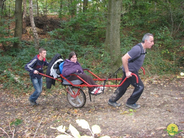 randonnée sportive avec joëlettes, Val St-Lambert, 2013