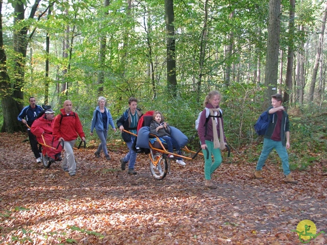 randonnée sportive avec joëlettes, Val St-Lambert, 2013