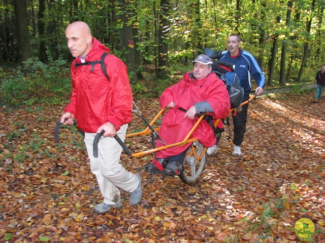 randonnée sportive avec joëlettes, Val St-Lambert, 2013