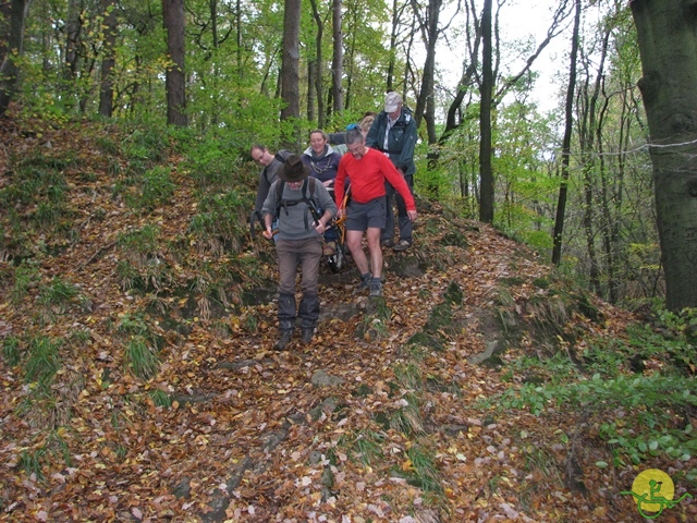 randonnée sportive avec joëlettes, Val St-Lambert, 2013