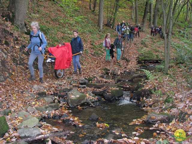 randonnée sportive avec joëlettes, Val St-Lambert, 2013