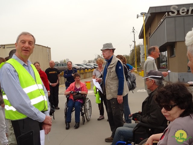 randonnée sportive avec joëlettes, Eghezée, 2014