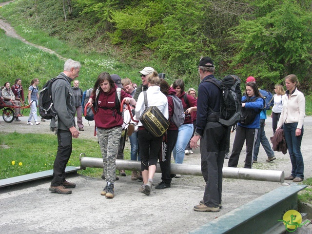 randonnée sportive avec joëlettes, Neufchateau, 2014