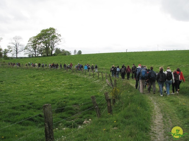 randonnée sportive avec joëlettes, Neufchateau, 2014