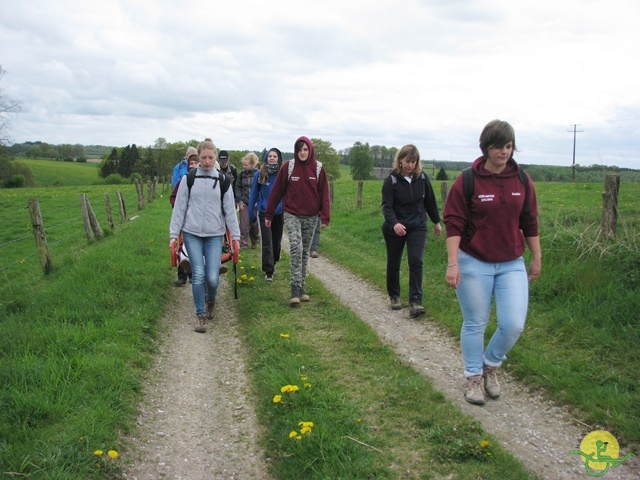 randonnée sportive avec joëlettes, Neufchateau, 2014