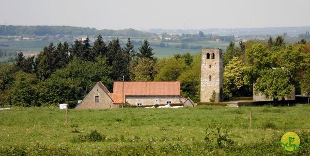 randonnée sportive avec joëlettes, Mozet, 2014