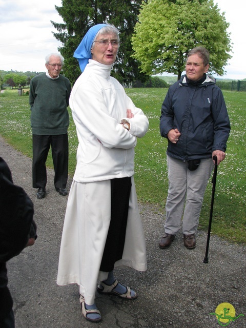 randonnée sportive avec joëlettes, Tilff, 2014