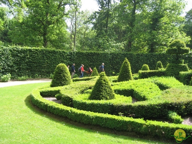 randonnée joëlettes, Chevetogne, 2014