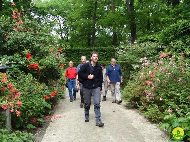 randonnée sportive avec joëlettes, Chevetogne, 2014