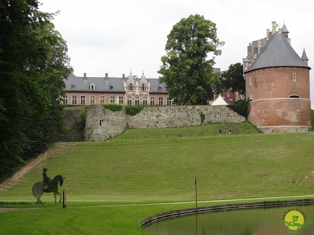 randonnée avec joëlettes,Gaasbeek, 2014