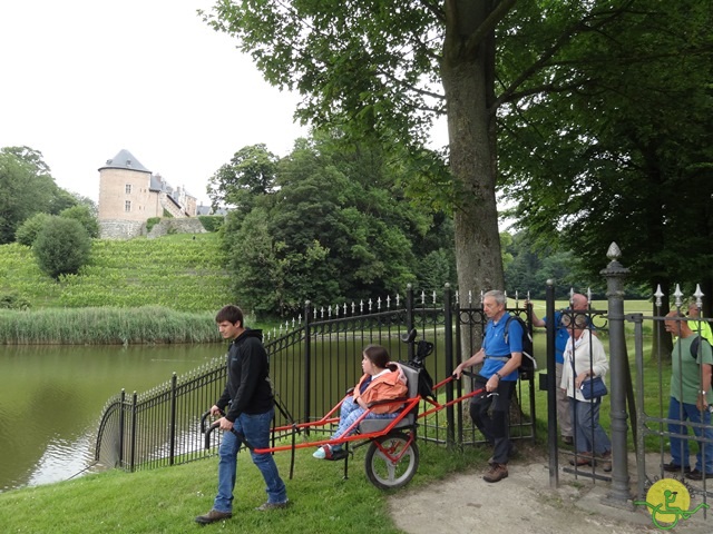 randonnée avec joëlettes,Gaasbeek, 2014