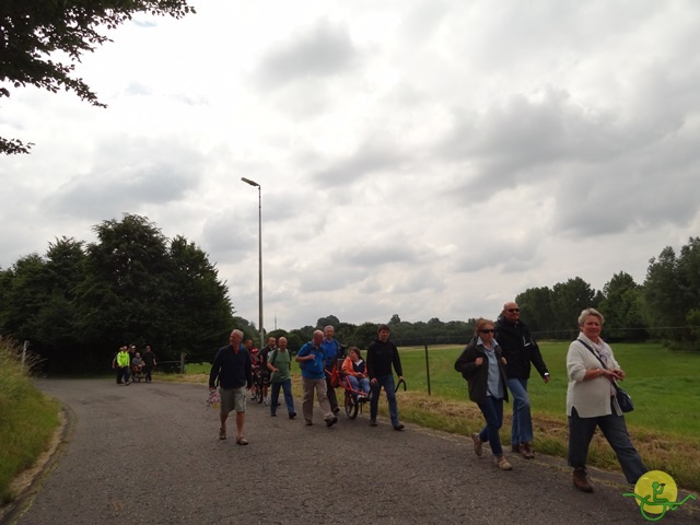 randonnée avec joëlettes,Gaasbeek, 2014