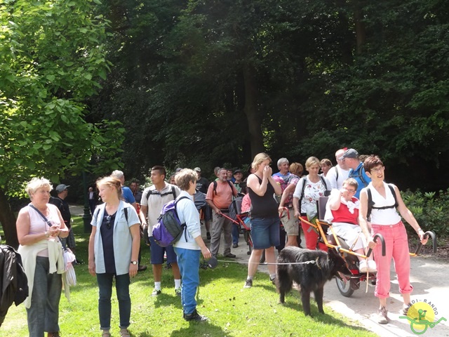 randonnée avec joëlettes,Gaasbeek, 2014