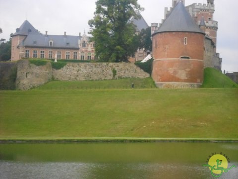 randonnée avec joëlettes, Gaasbeek, 2014