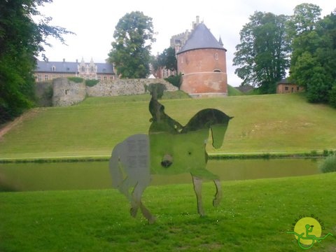 randonnée avec joëlettes, Gaasbeek, 2014