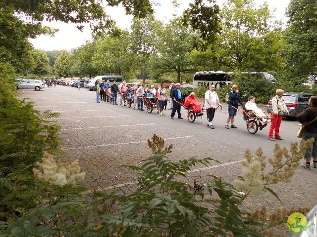 randonnée sportive avec joëlettes, Gaasbeek, 2014