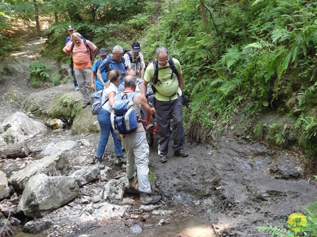 randonnée sportive avec joëlettes, le Ninglinspo, 2014