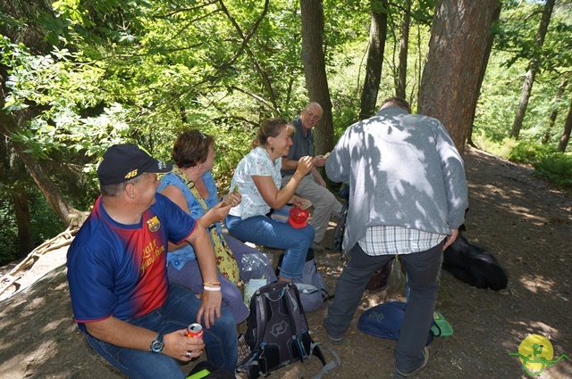 randonnée sportive avec joëlettes, le Ninglinspo, 2014