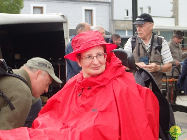 randonnée sportive avec joëlettes, Han, 2014