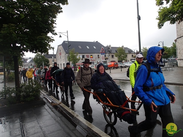 randonnée sportive avec joëlettes, Han, 2014