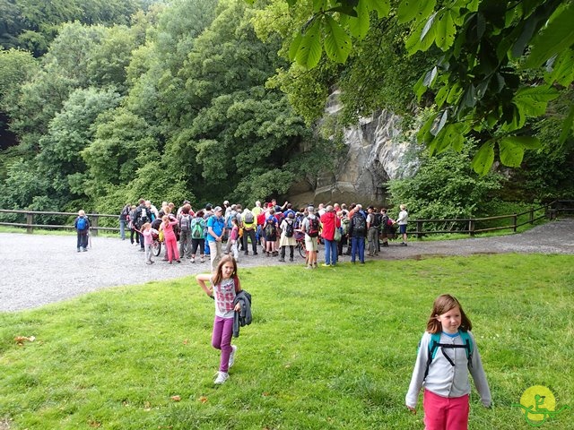 randonnée sportive avec joëlettes, Han, 2014