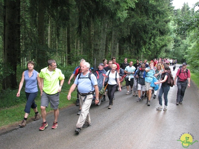 randonnée sportive avec joëlettes, Habay, 2014