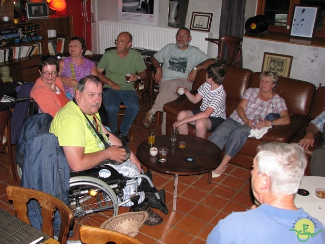 randonnée sportive avec joëlettes, Habay, 2014