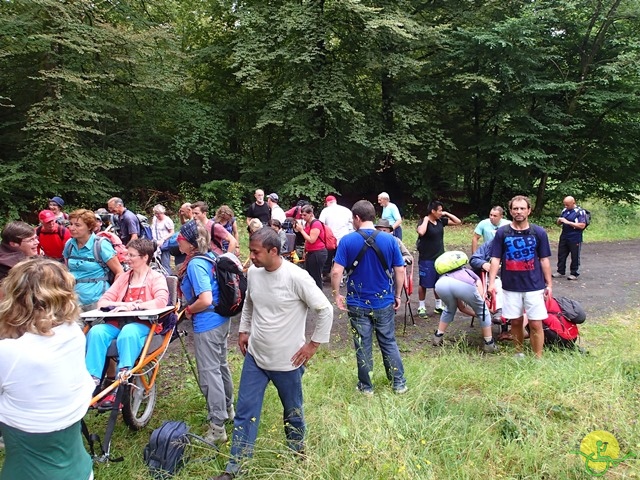 randonnée sportive avec joëlettes, Habay, 2014