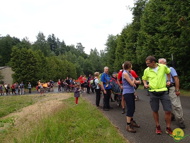 randonnée sportive avec joëlettes, Habay, 2014