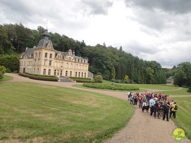 randonnée sportive avec joëlettes, Habay, 2014